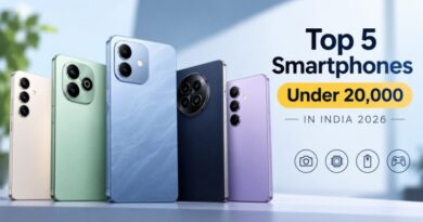 5 Best Smartphones Under 20,000 in India 2026